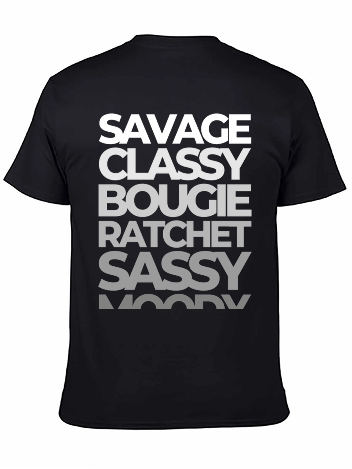 Savage Classy Bougie T-Shirt - Black