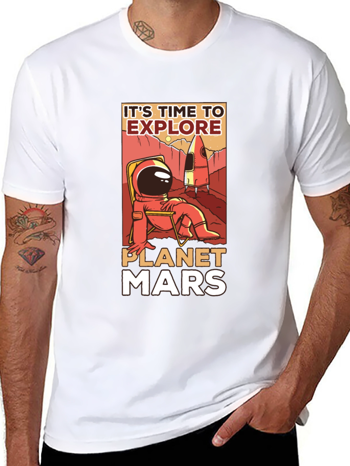 Explore Planet Mars T-Shirt