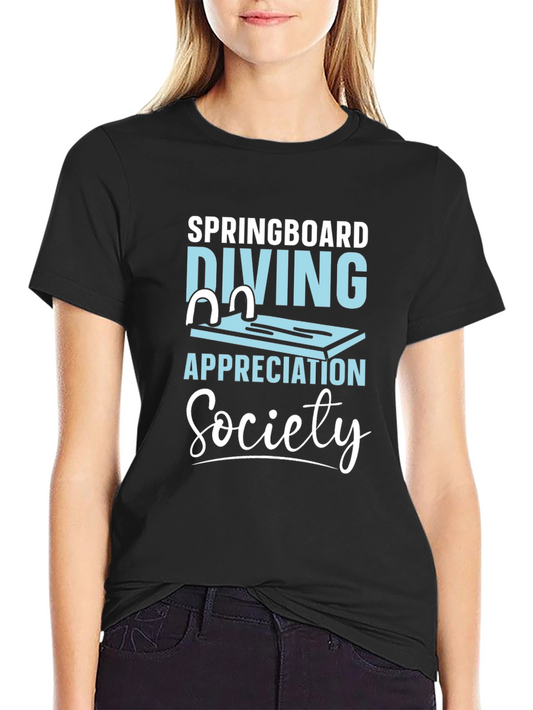 Springboard Diving Appreciation Society T-Shirt