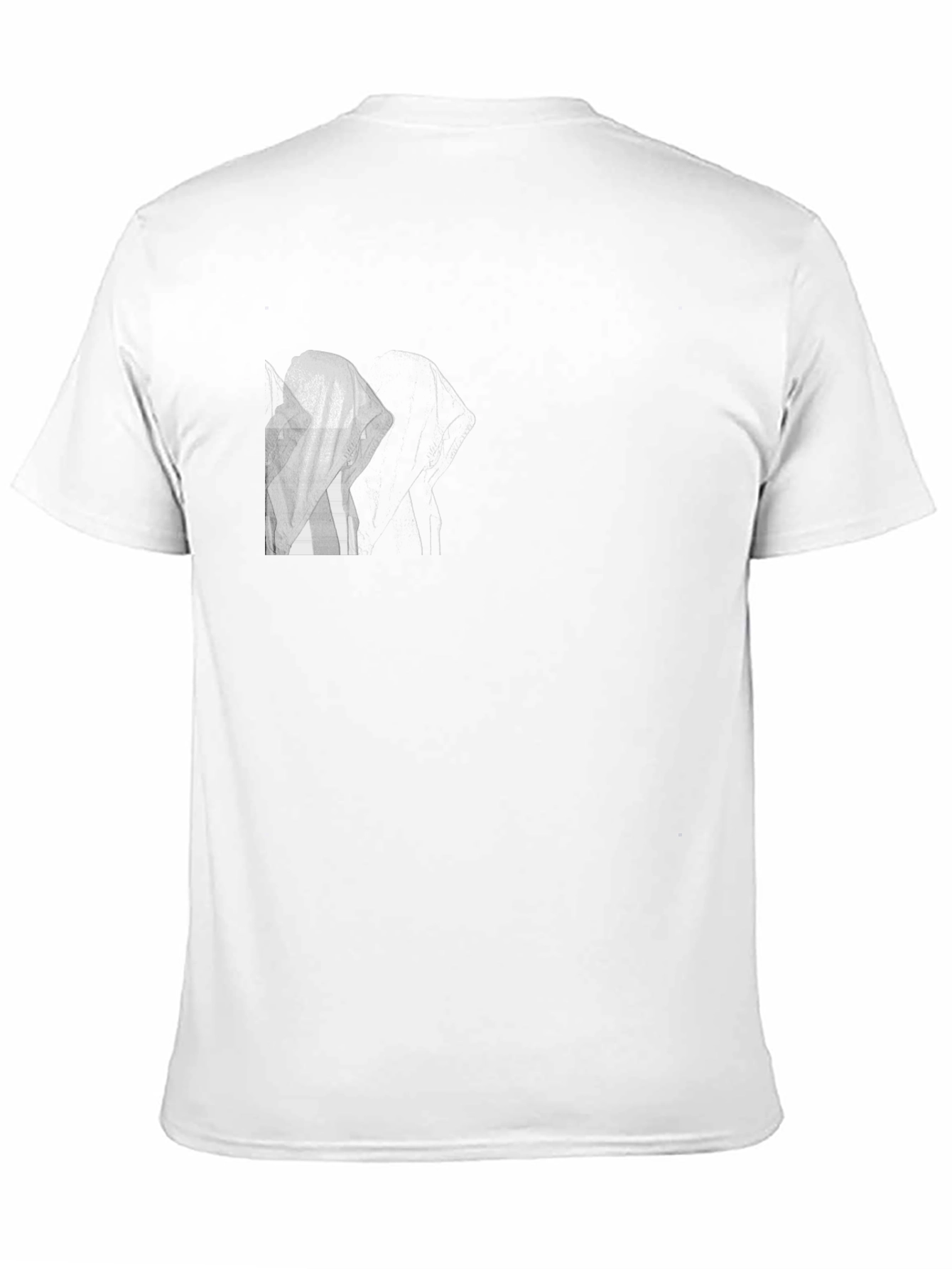 Graphic Tee: Black T-Shirt with Anime Design