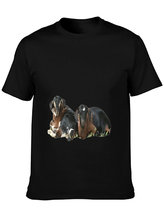 Goat Graphic Black T-Shirt