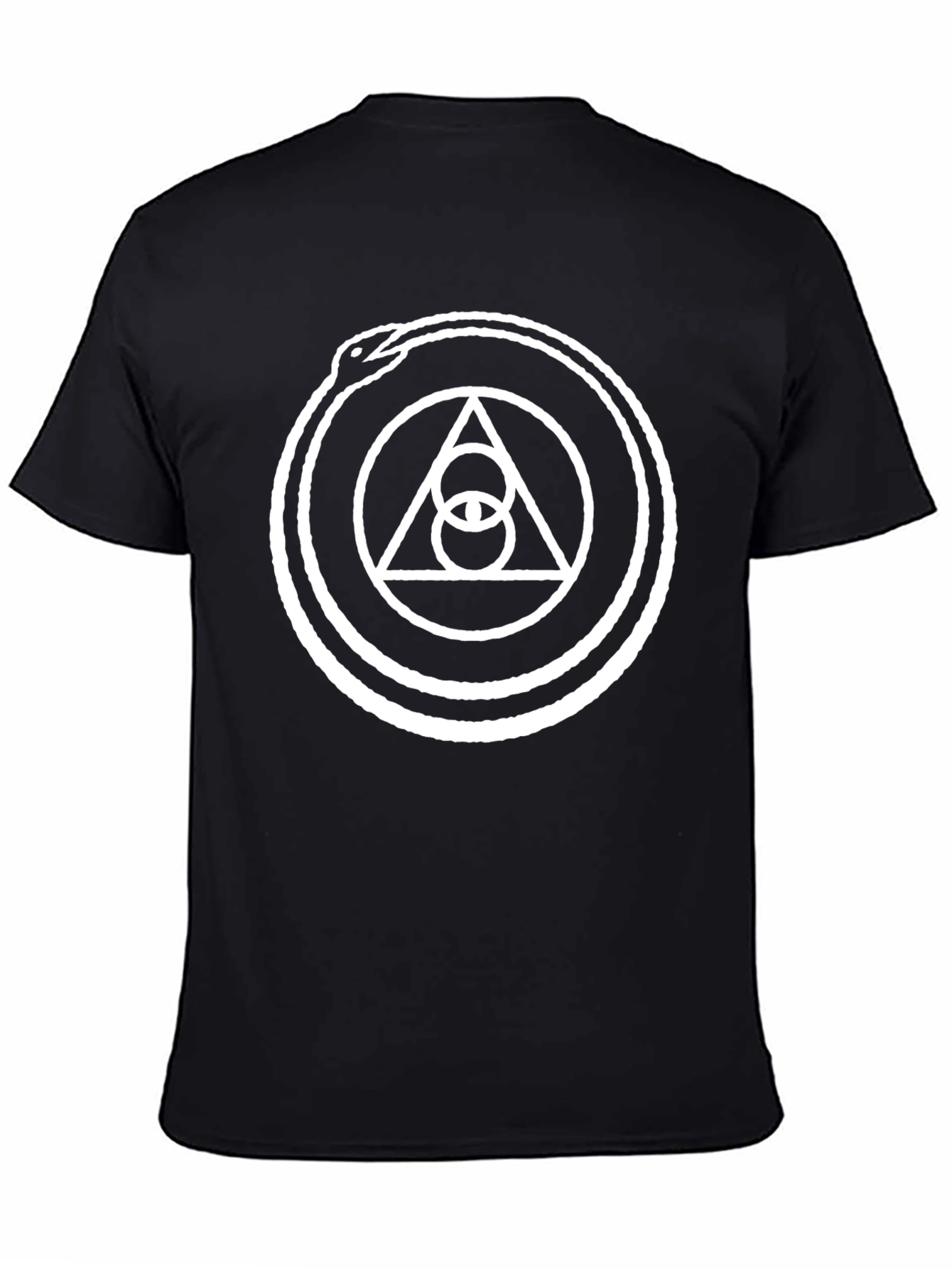 Ouroboros Symbol T-Shirt - Black