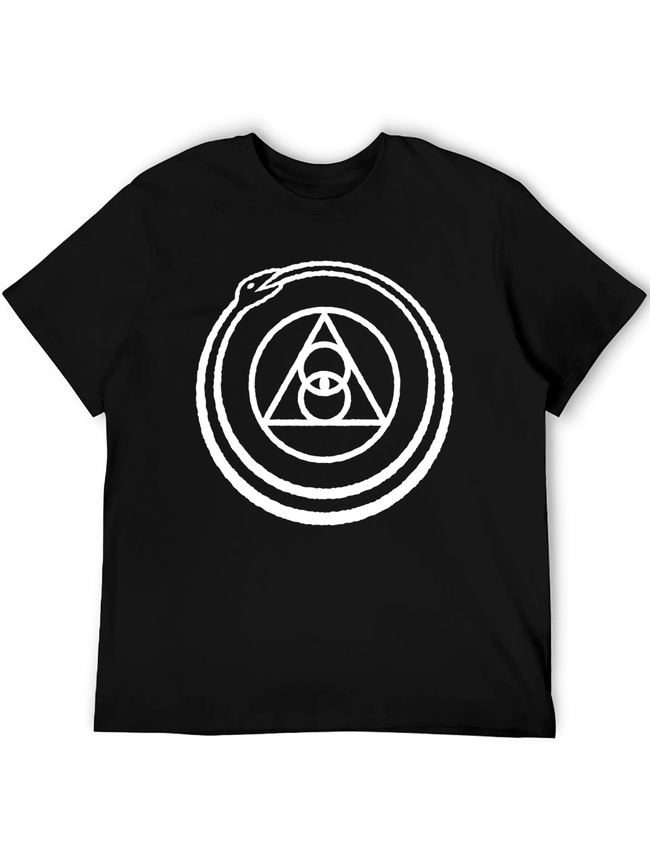 Ouroboros Symbol T-Shirt - Black