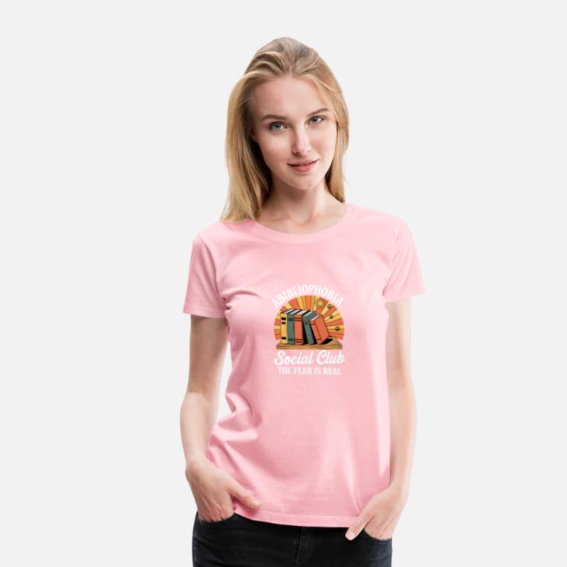 Abibliophobia Funny Bookworm Reading