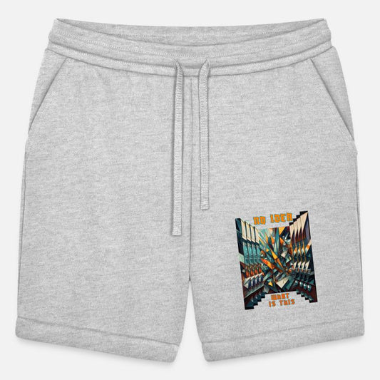 Abstract mirrored figure