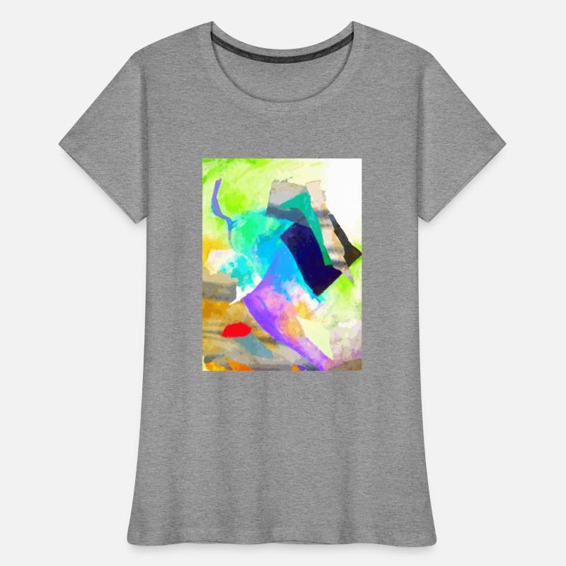 Abstract Mixed Media Painting and Collage