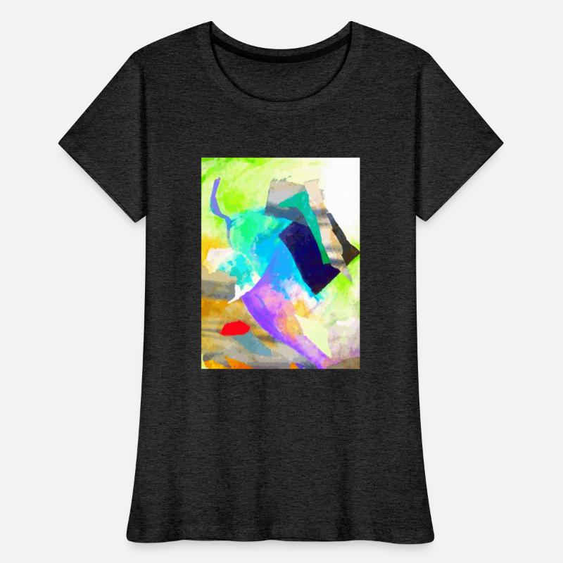 Abstract Mixed Media Painting and Collage