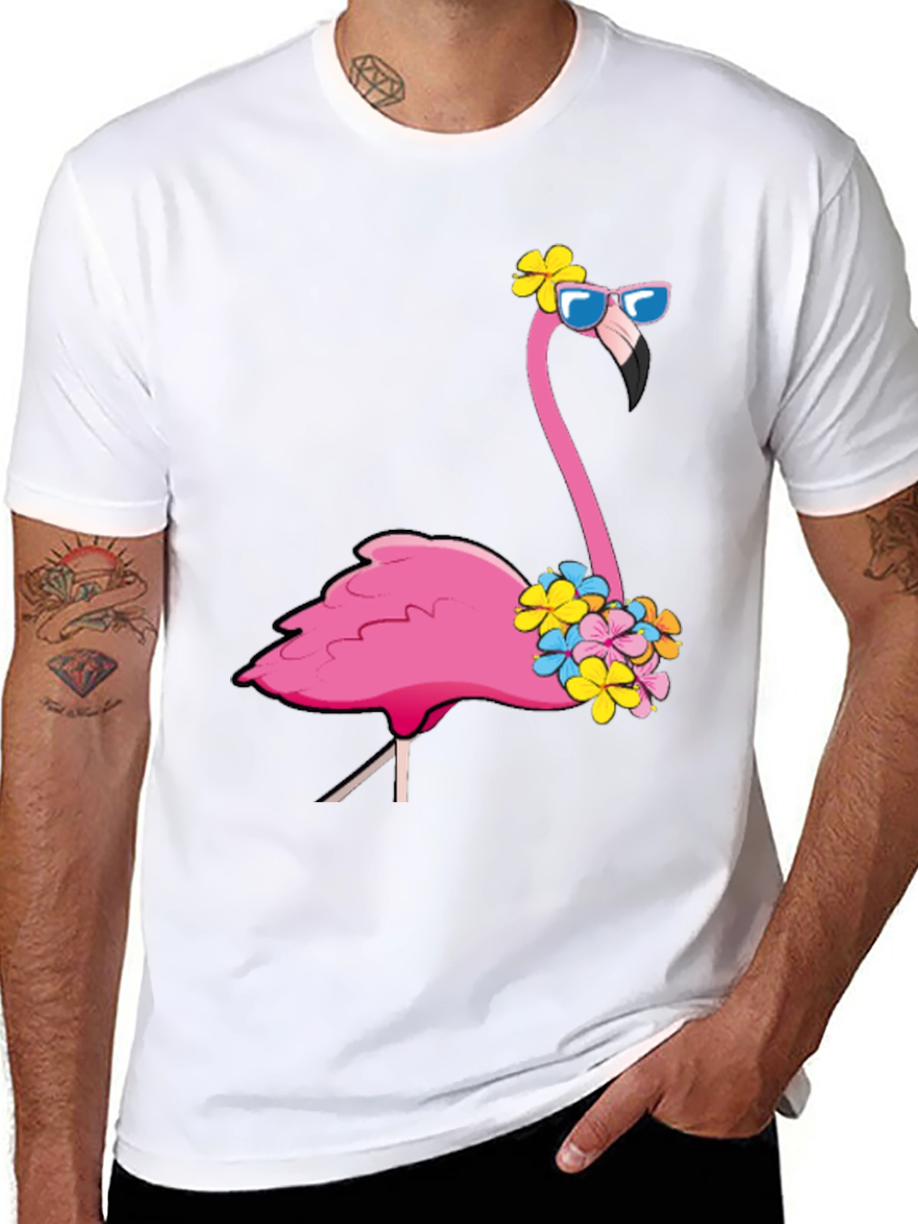 Cool Flamingo T-Shirt - Summer Vibes