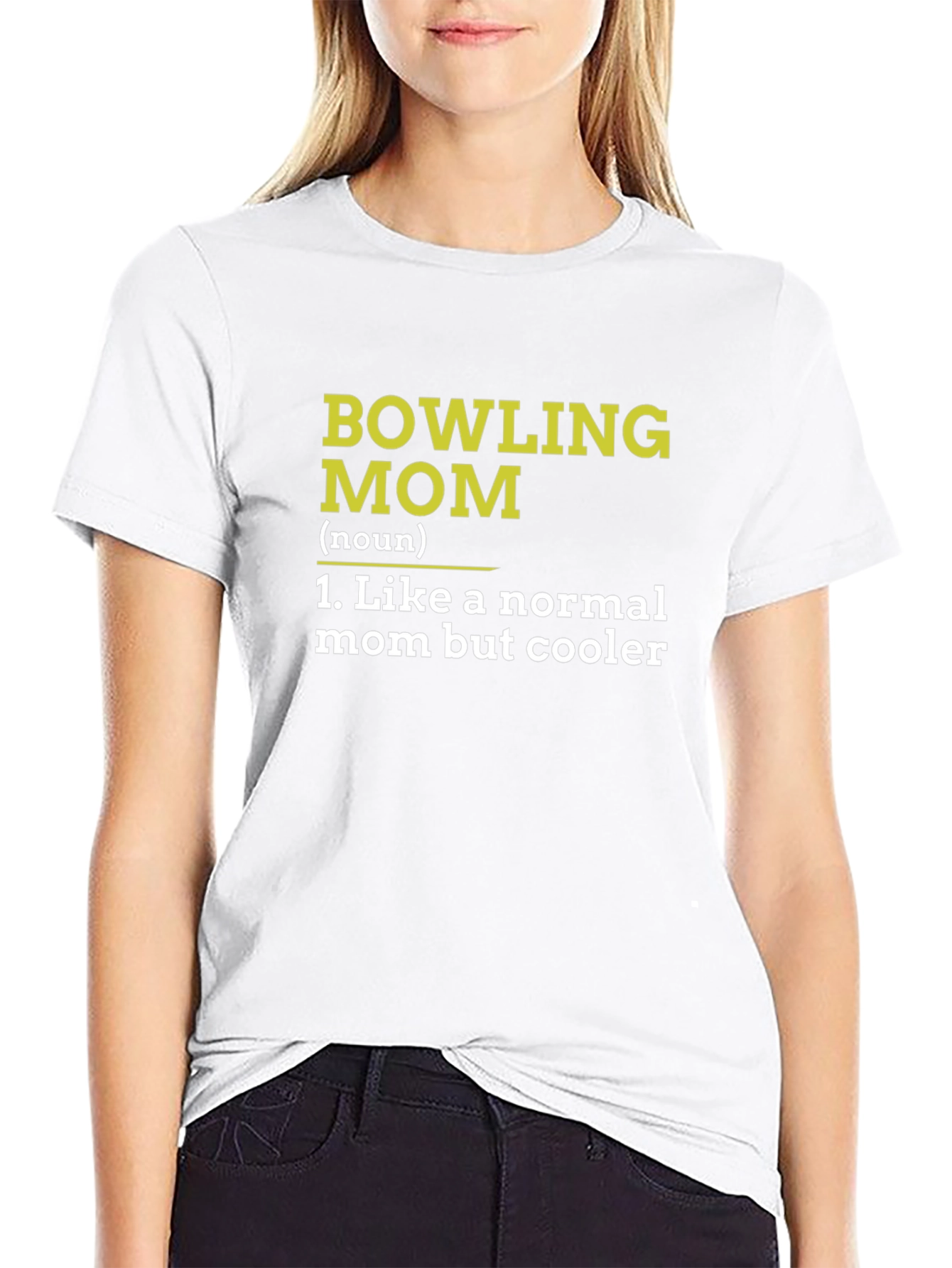 Bowling Mom T-Shirt - Cool Mothers Day Gift