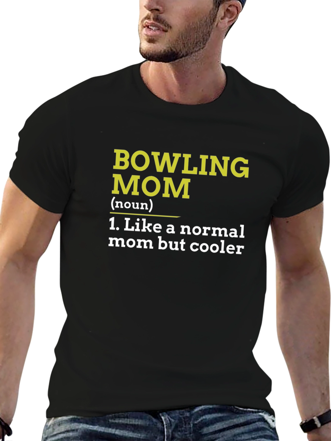 Bowling Mom T-Shirt - Cool Mothers Day Gift