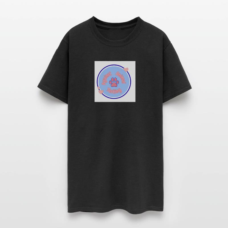 Against Animal Testing Paw Emblem