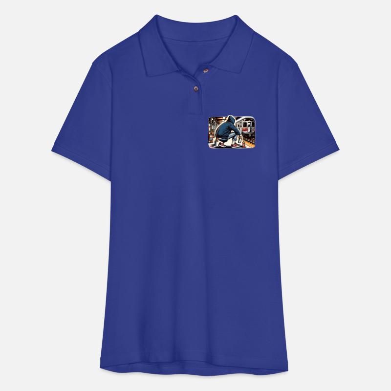 AI Teen in Subway Layup Underground- Masked Border