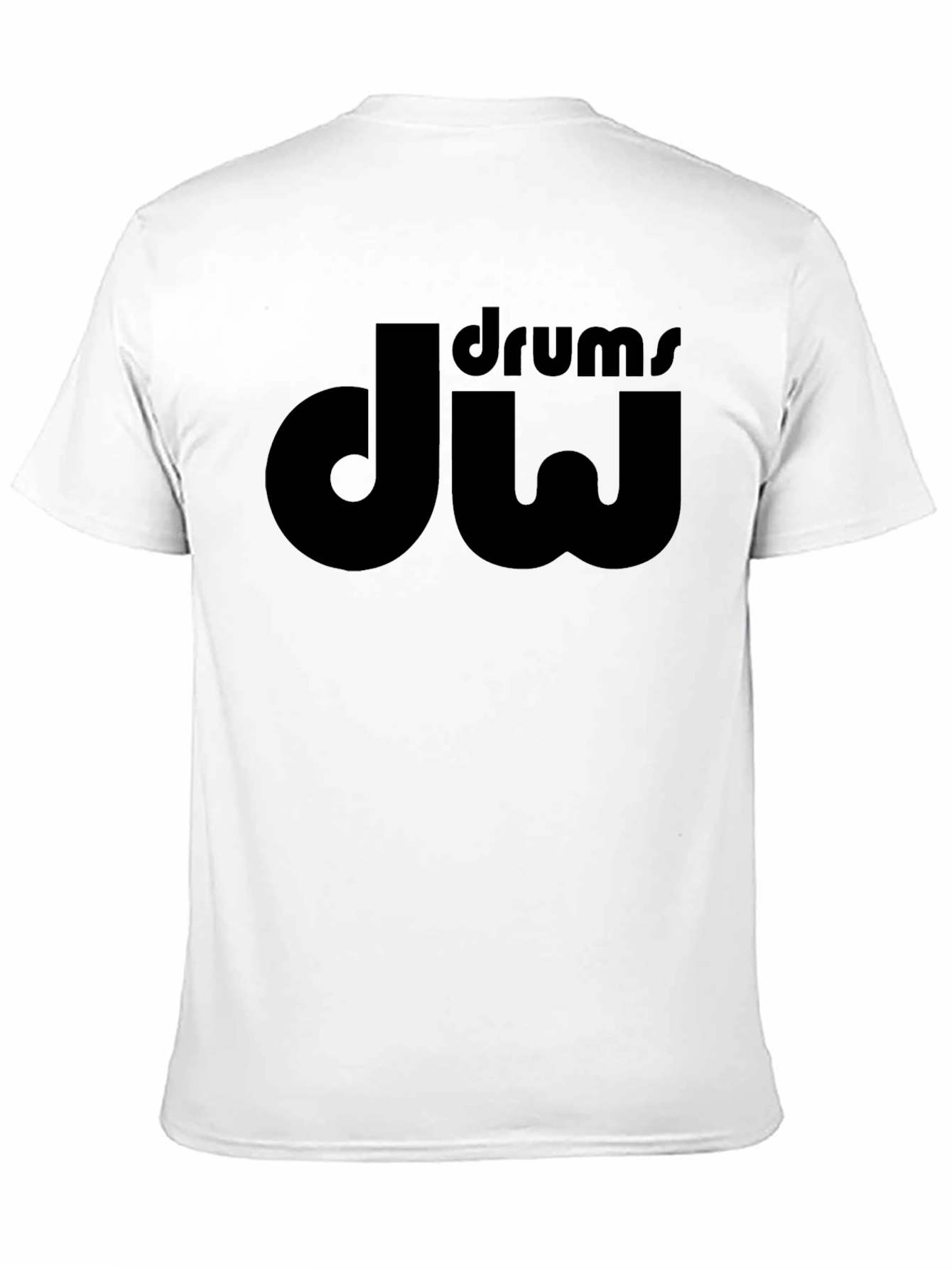 DW Drums Black T-Shirt - Music Apparel