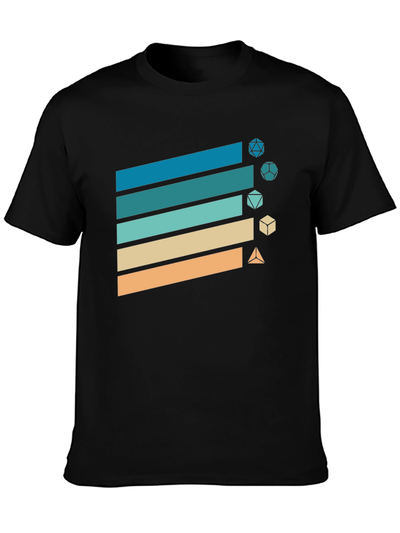 Retro RPG Dice T-Shirt