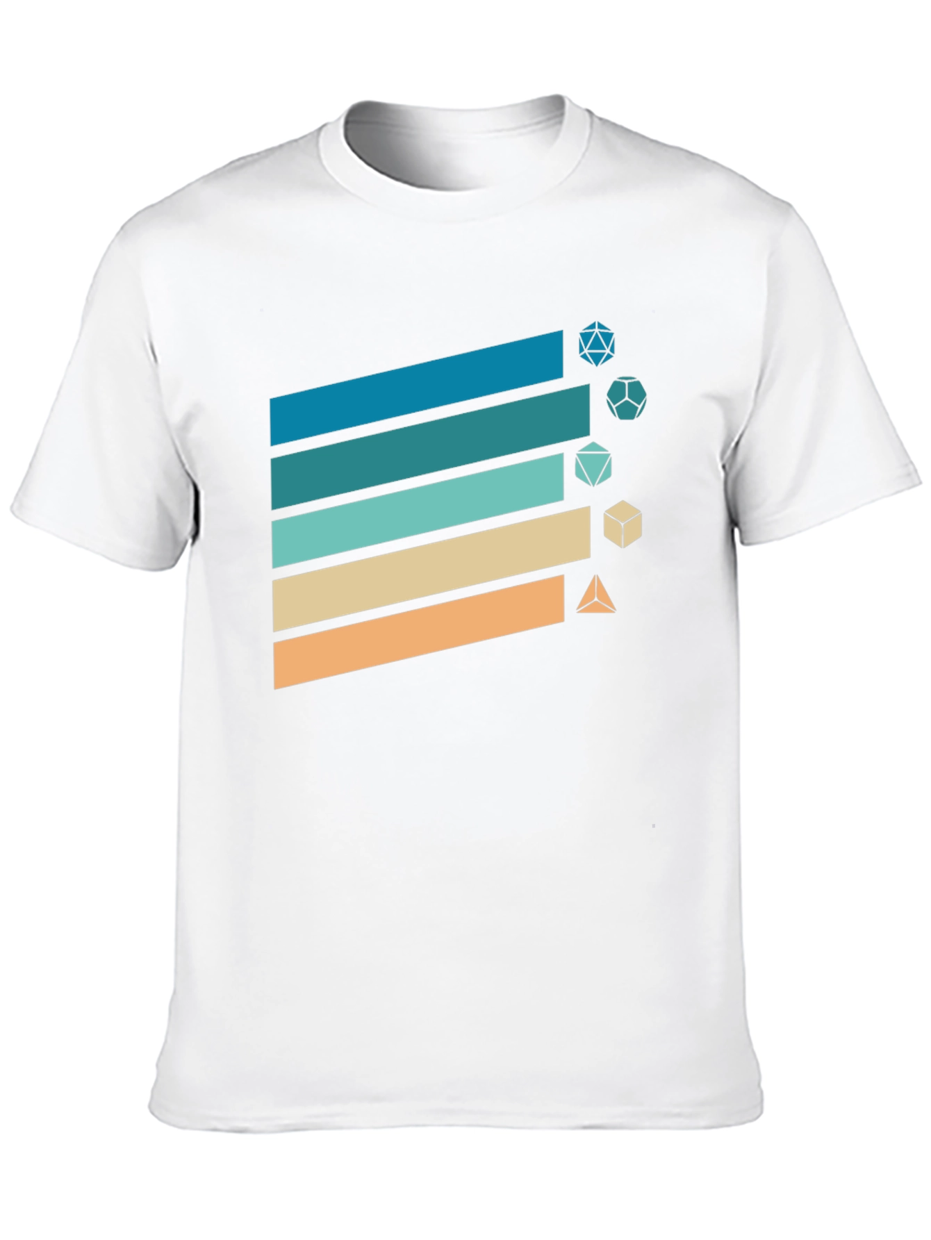Retro RPG Dice T-Shirt