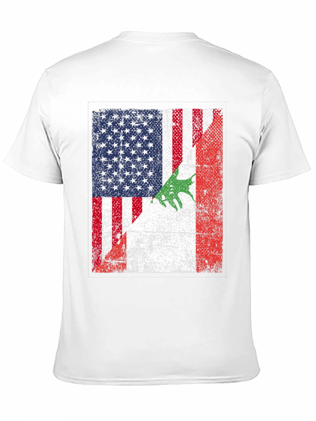 Lebanon USA Flag T-Shirt