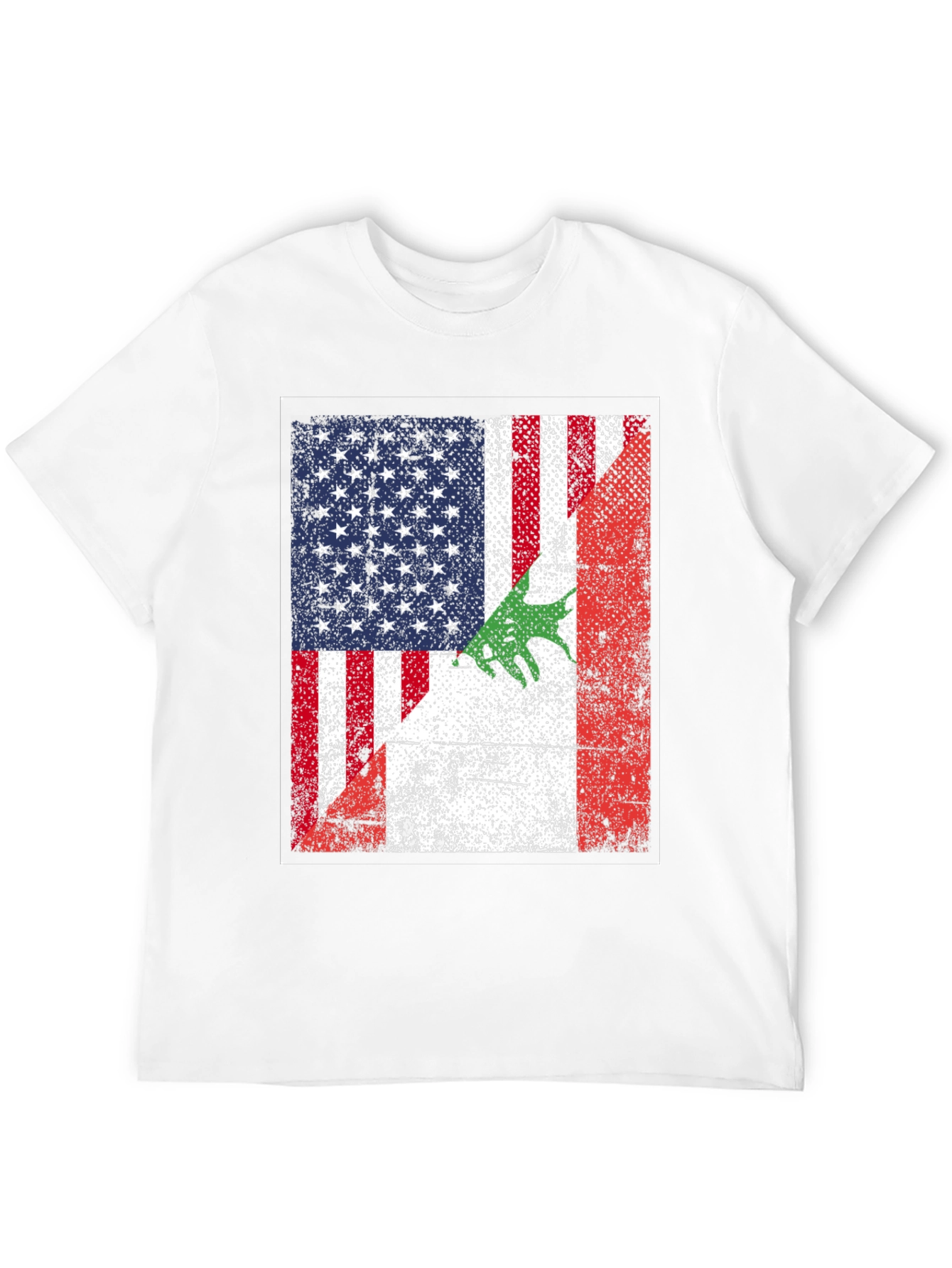 Lebanon USA Flag T-Shirt