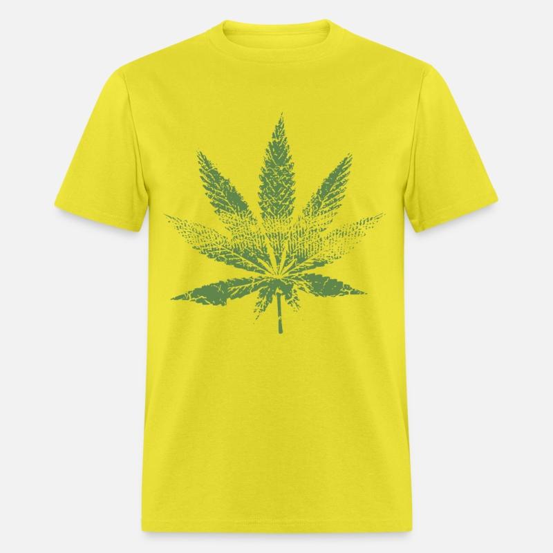 amdesco junior weed leaf faded and distressed pot