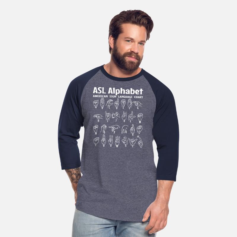 American Sign Language Chart ASL Alphabet Help