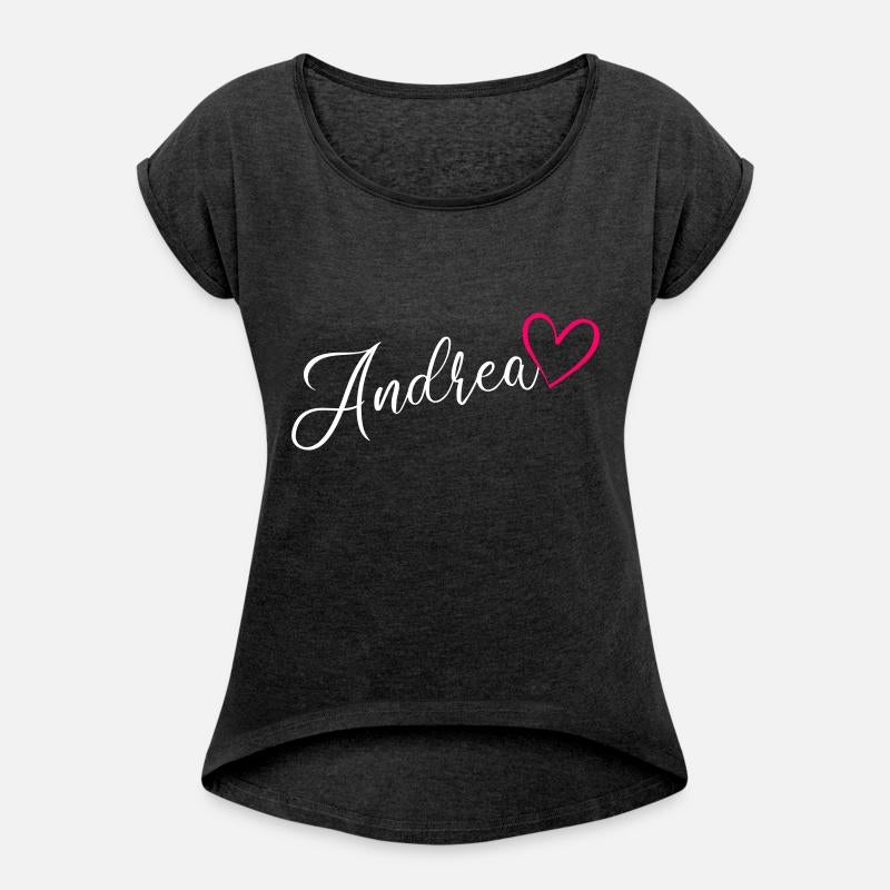 Andrea Name Pink Heart