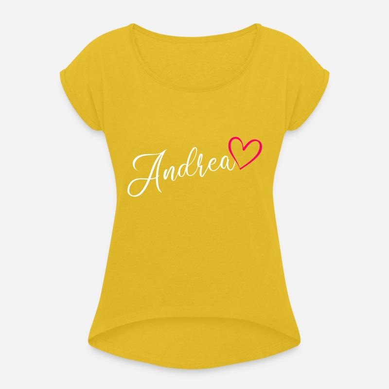 Andrea Name Pink Heart