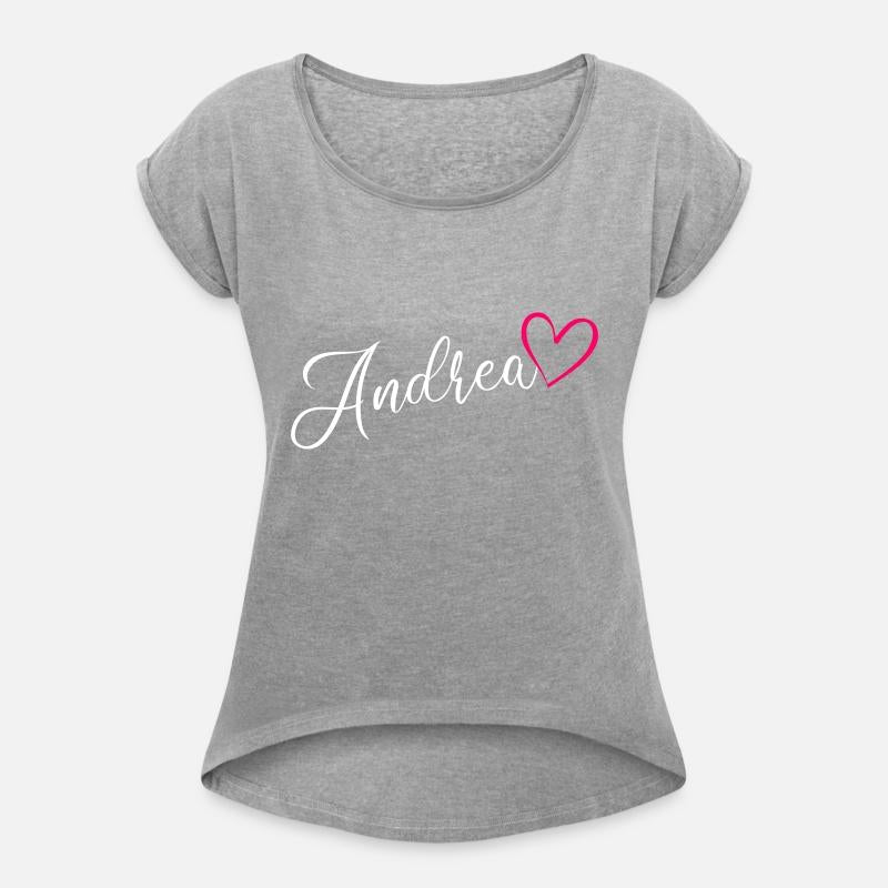 Andrea Name Pink Heart