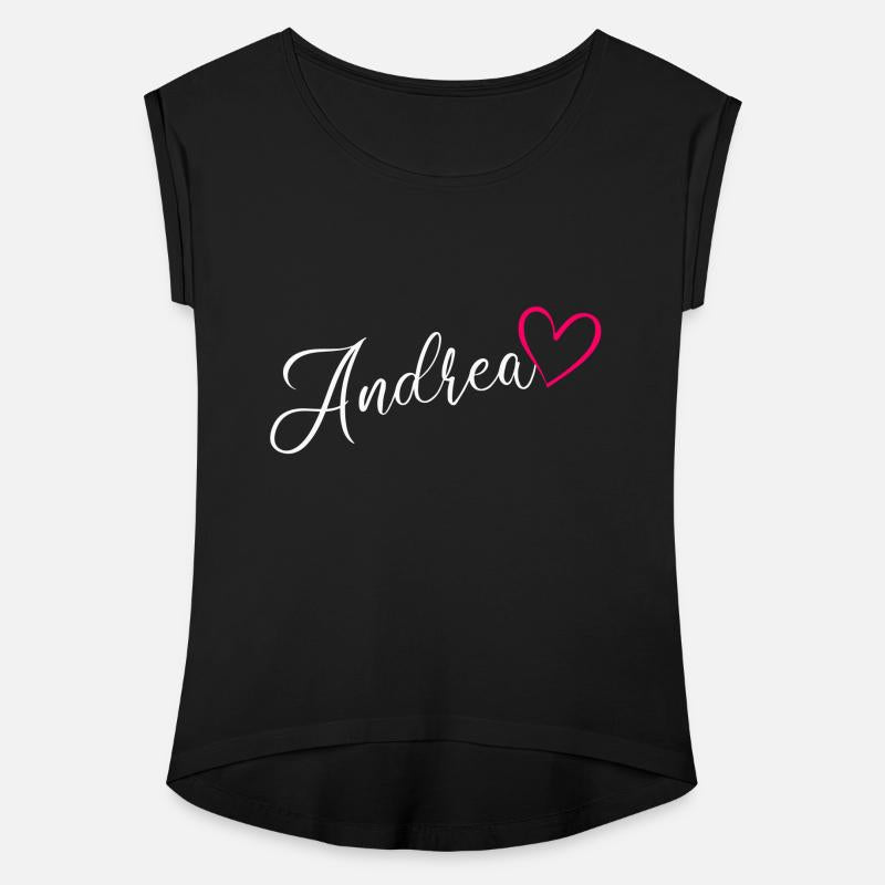 Andrea Name Pink Heart