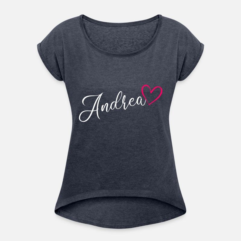 Andrea Name Pink Heart