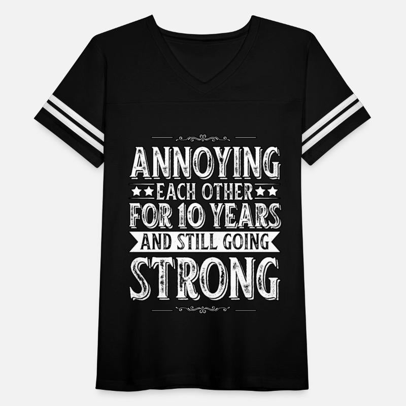 Annoying Each Other For 10 Year Anniversary