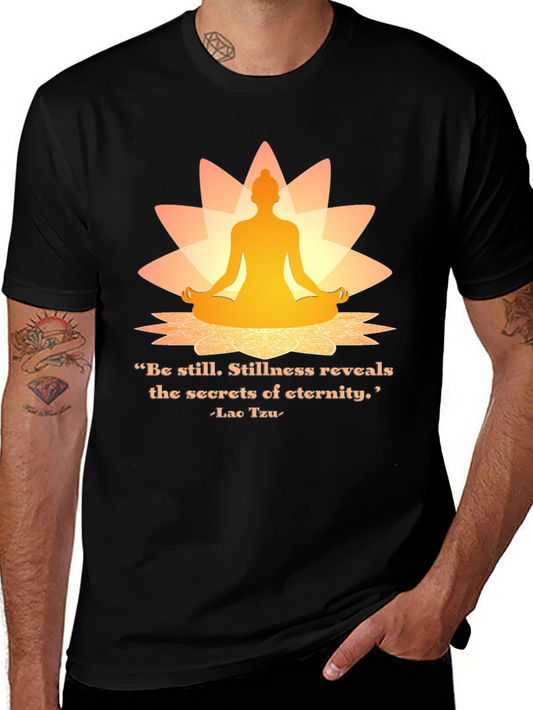 Meditative T-Shirt: Stillness Reveals Eternity