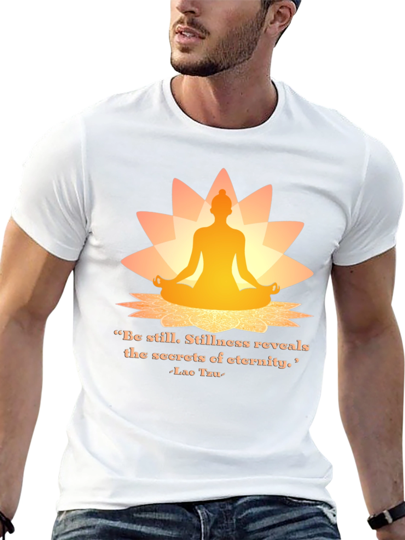 Meditative T-Shirt: Stillness Reveals Eternity