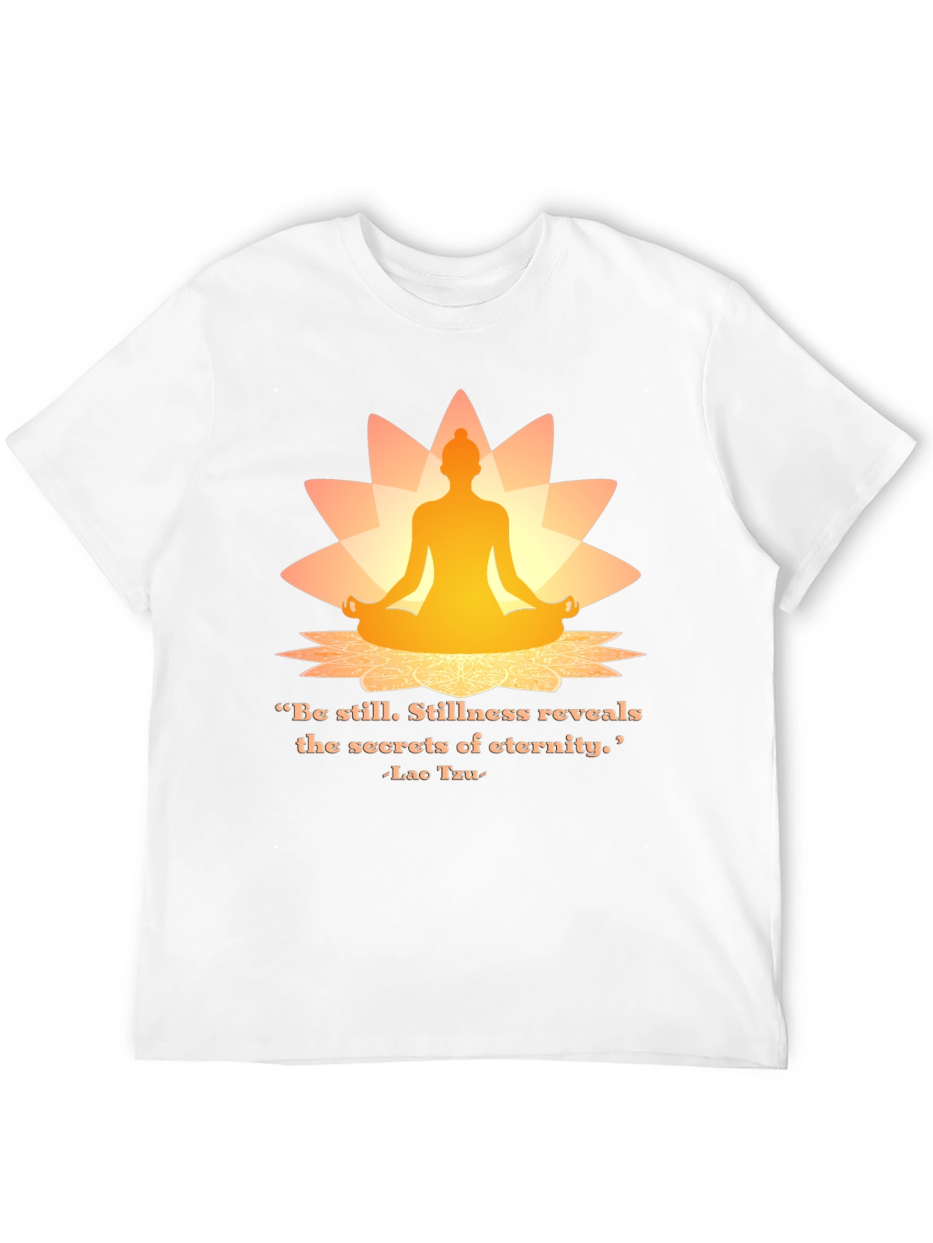 Meditative T-Shirt: Stillness Reveals Eternity