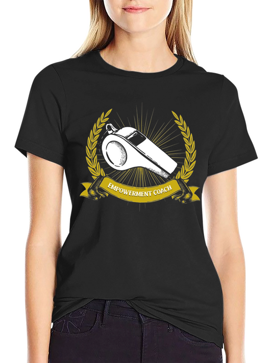 Empowerment Coach T-Shirt Whistle Design