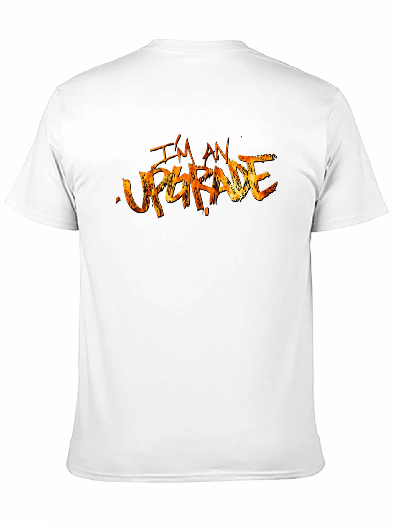 Im an Upgrade Graphic Black T-Shirt