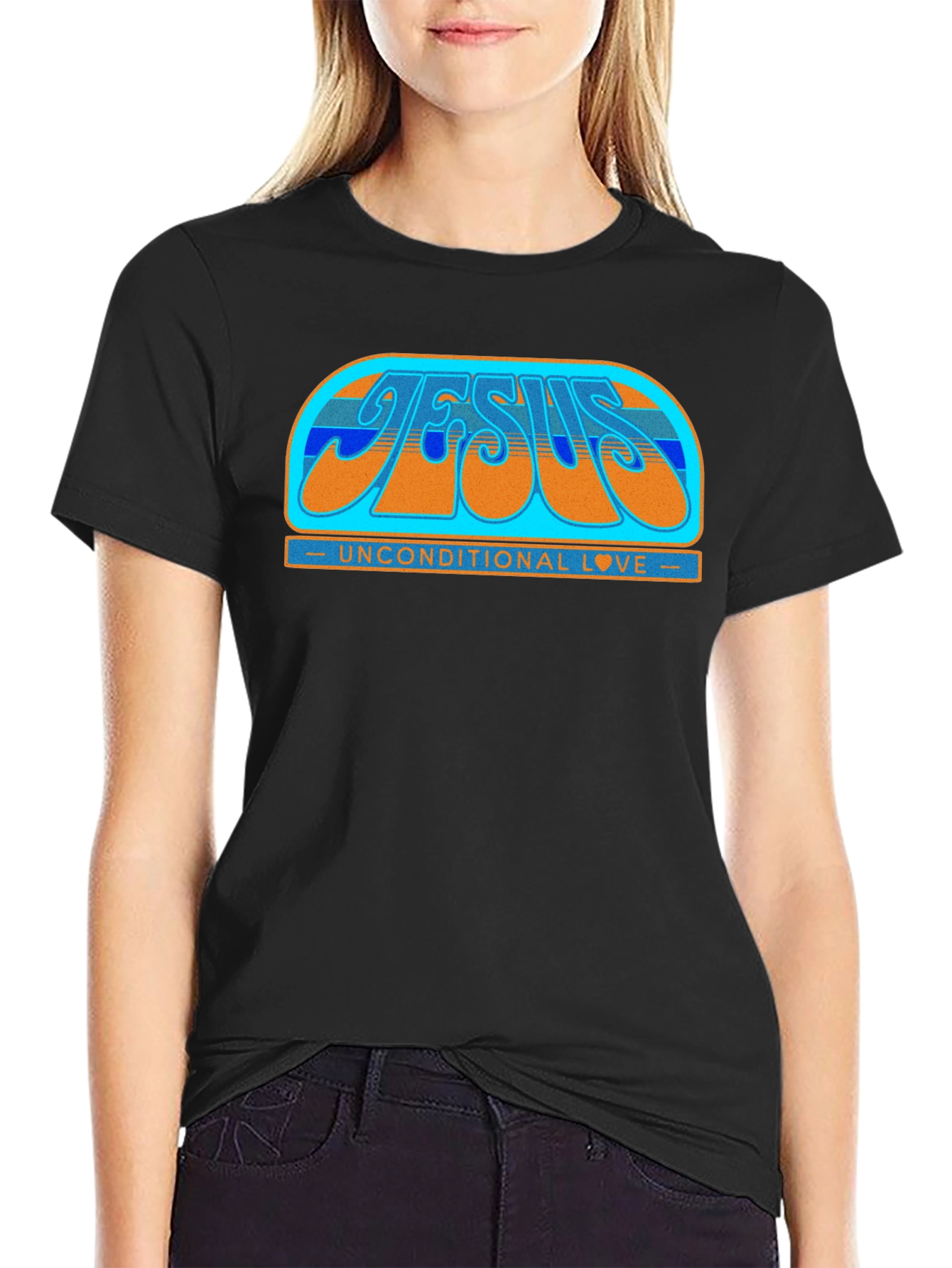 Jesus Unconditional Love Graphic T-Shirt