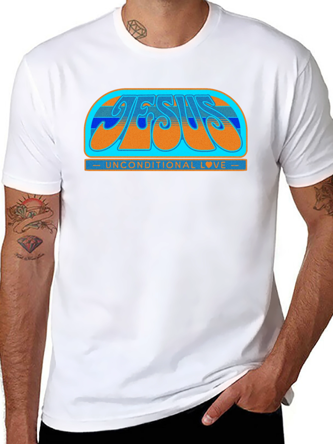Jesus Unconditional Love Graphic T-Shirt