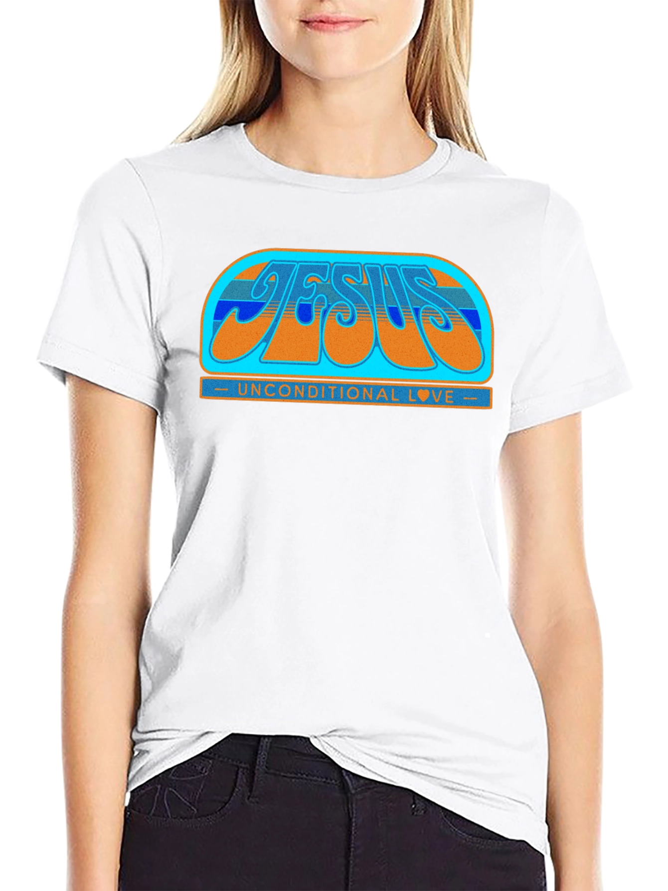 Jesus Unconditional Love Graphic T-Shirt