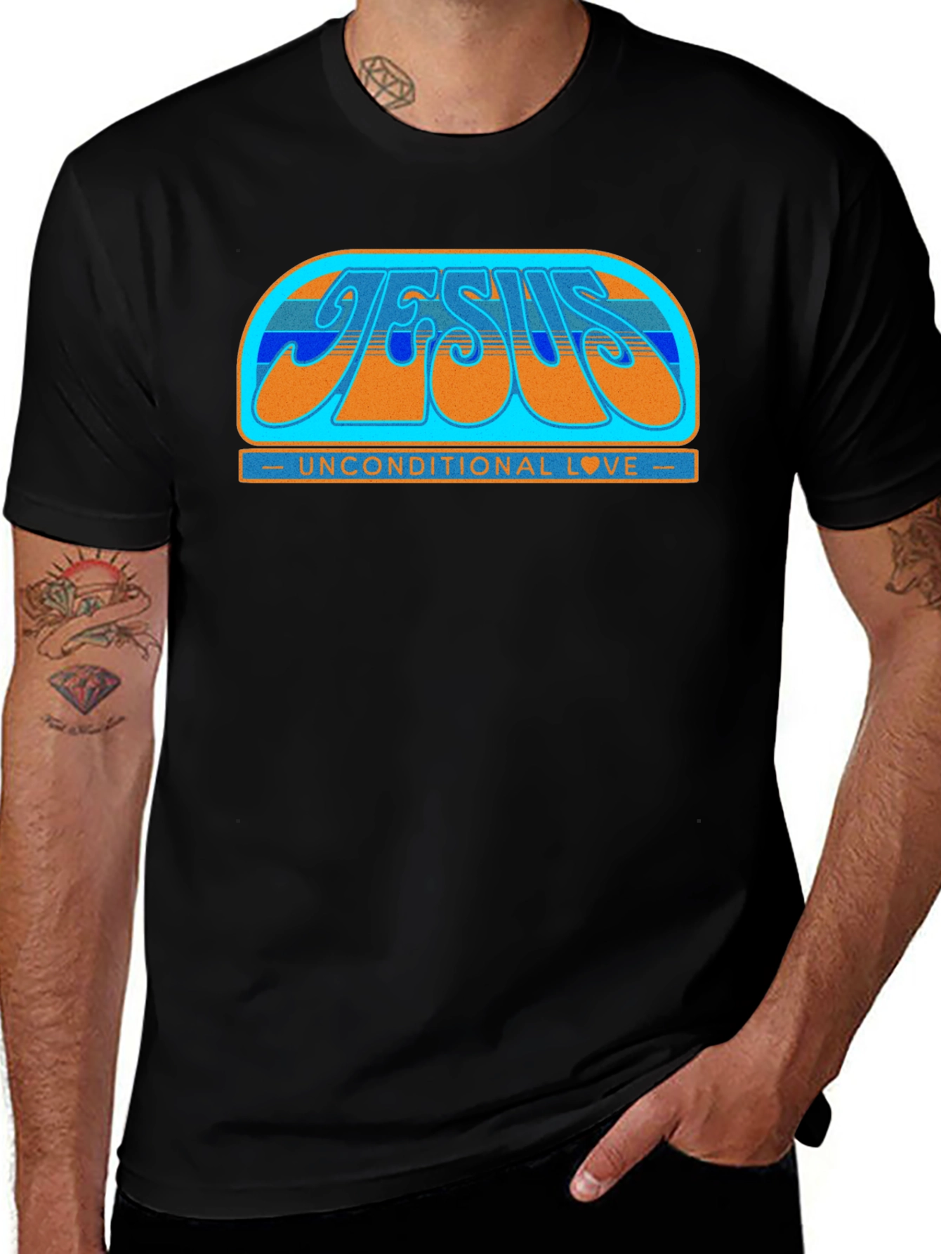 Jesus Unconditional Love Graphic T-Shirt