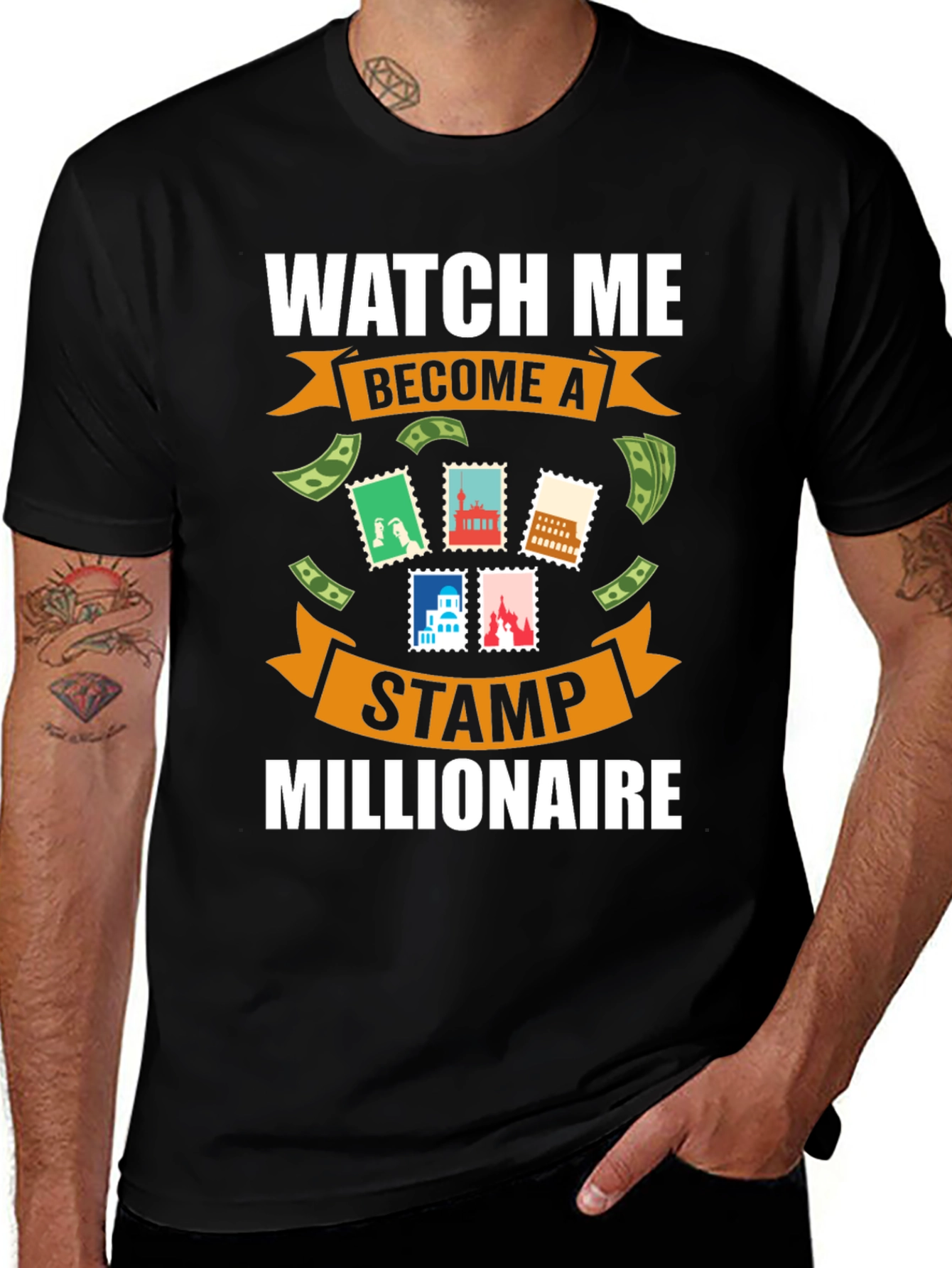 Stamp Millionaire T-Shirt