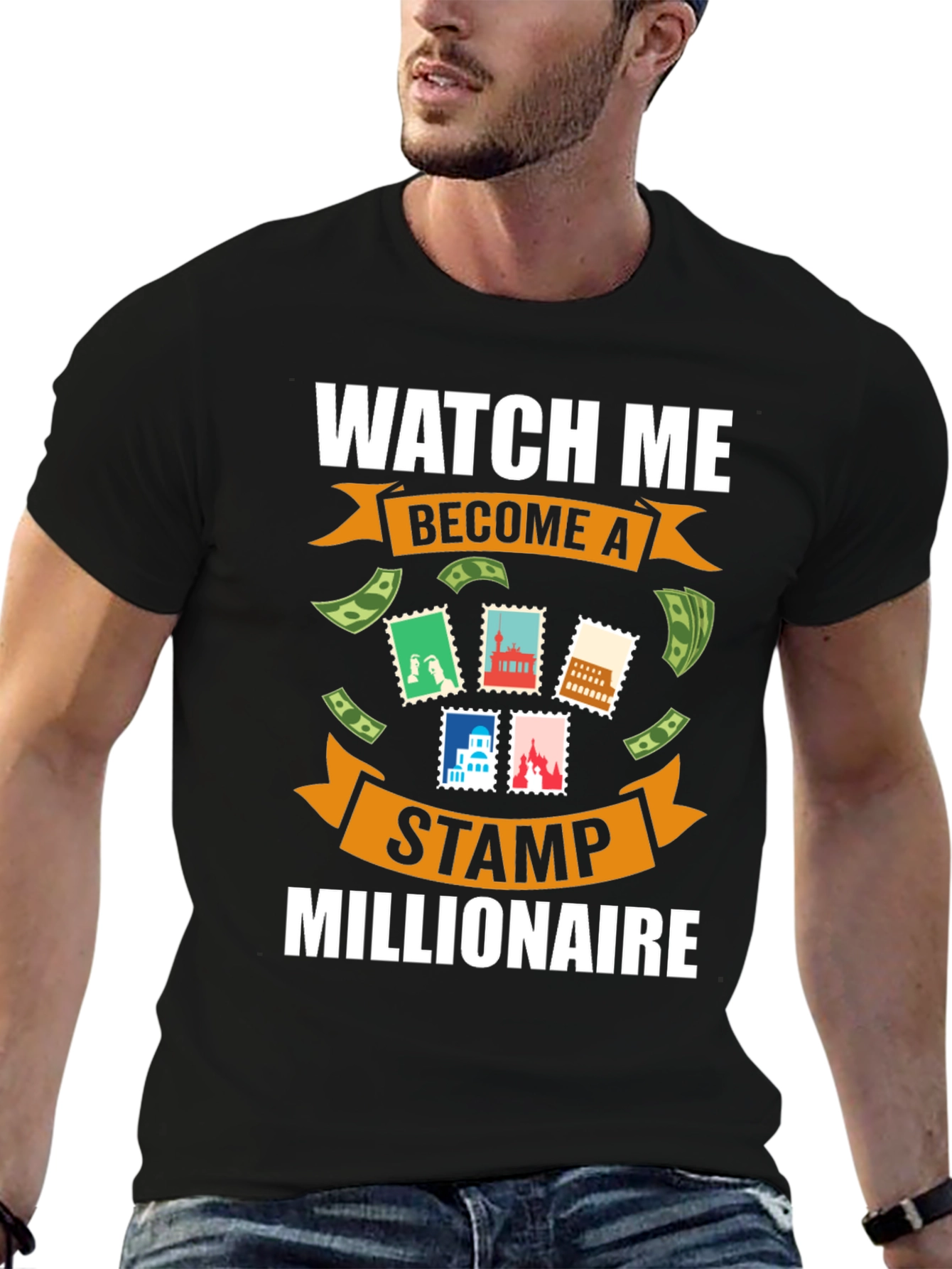 Stamp Millionaire T-Shirt
