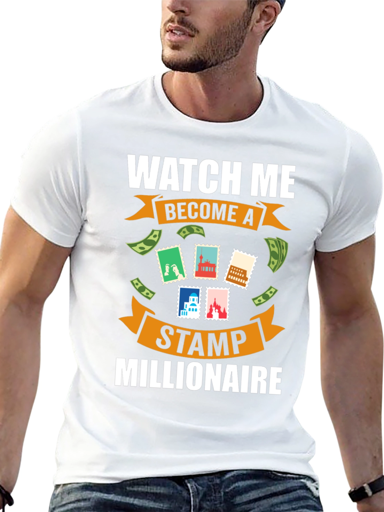 Stamp Millionaire T-Shirt