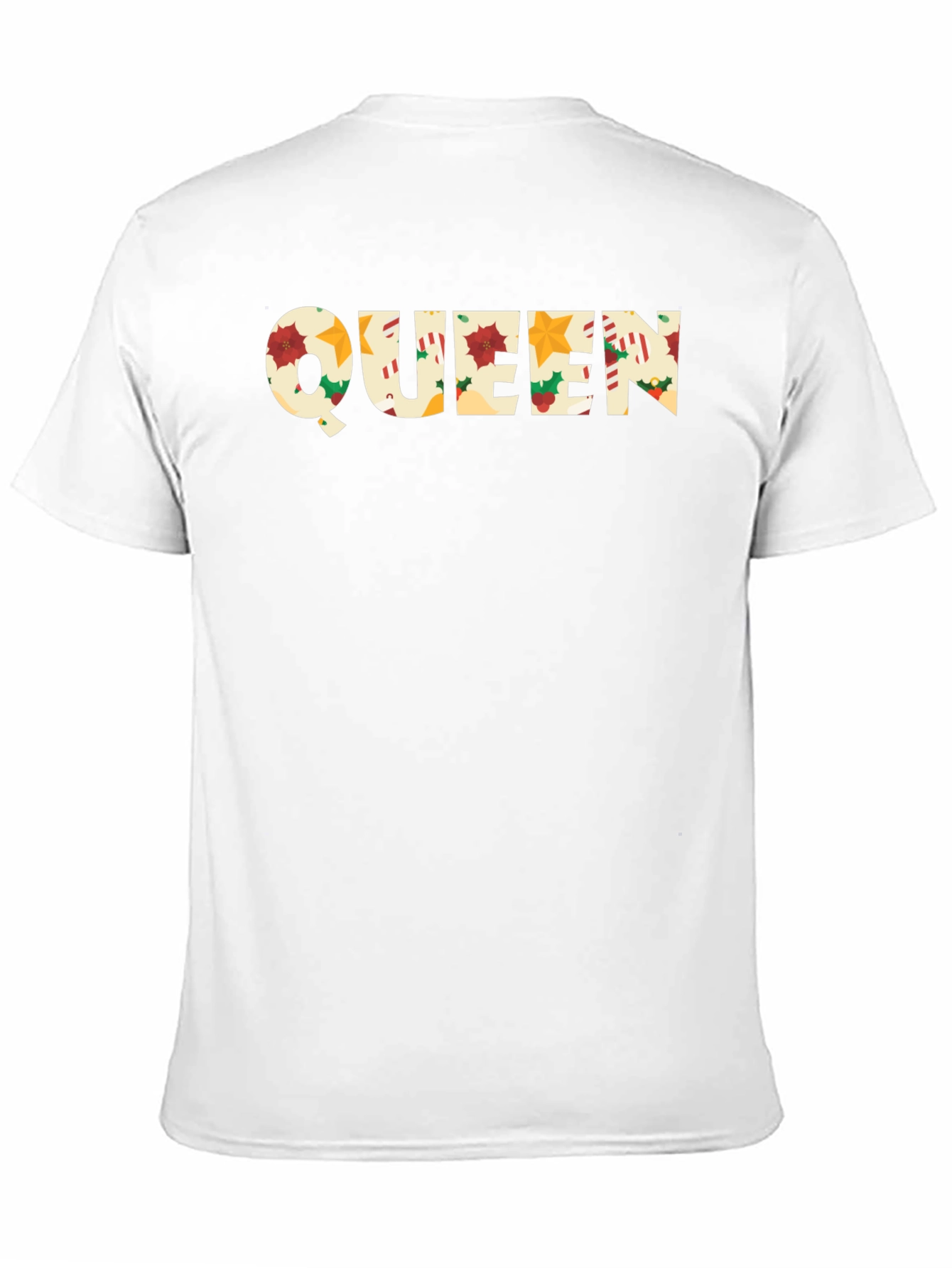 Queen Christmas Pattern T-Shirt