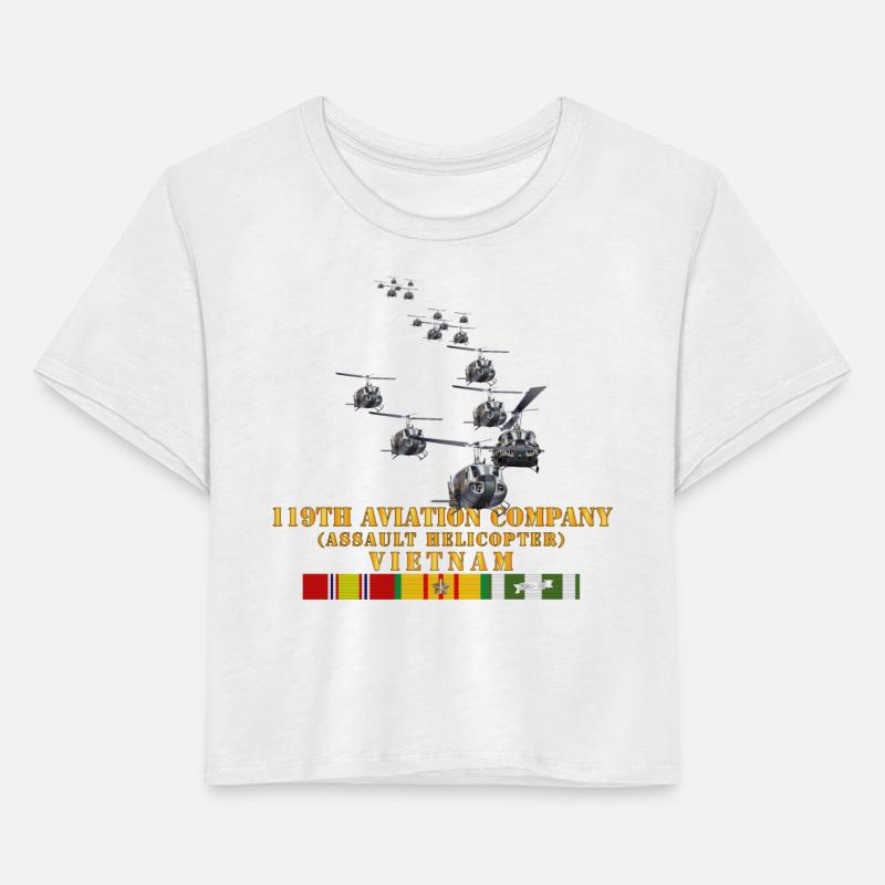 Army 119th Aviation Company Assault Helicopter w V