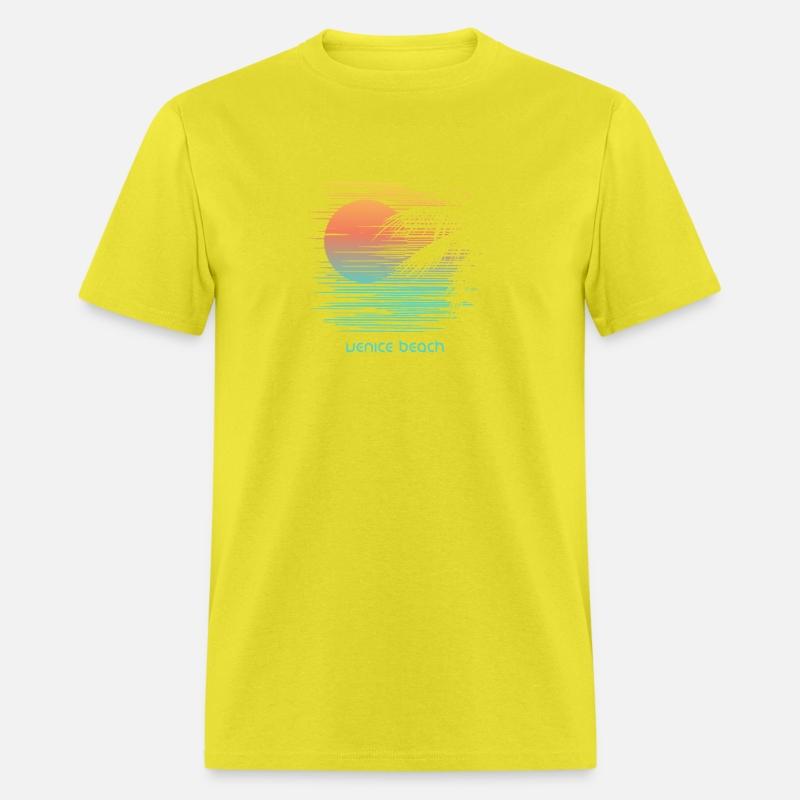 Artistic Venice Beach California Palm Tree