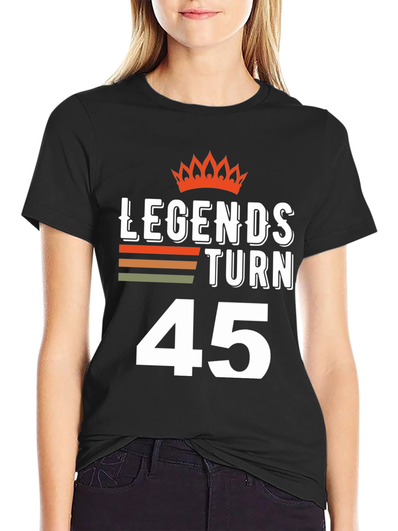Legends Turn 45 T-Shirt