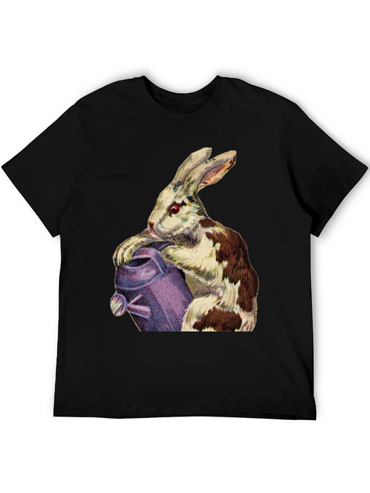 Rabbit & Watering Can Graphic Tee