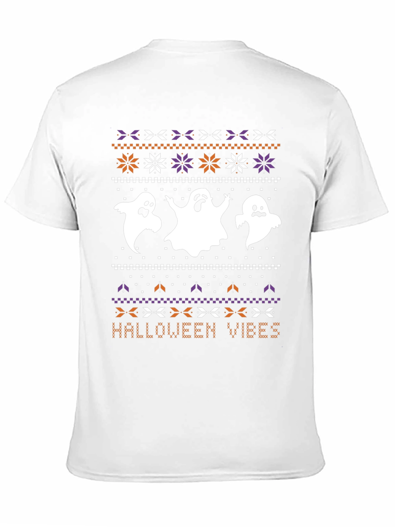 Halloween Vibes Ghost T-Shirt