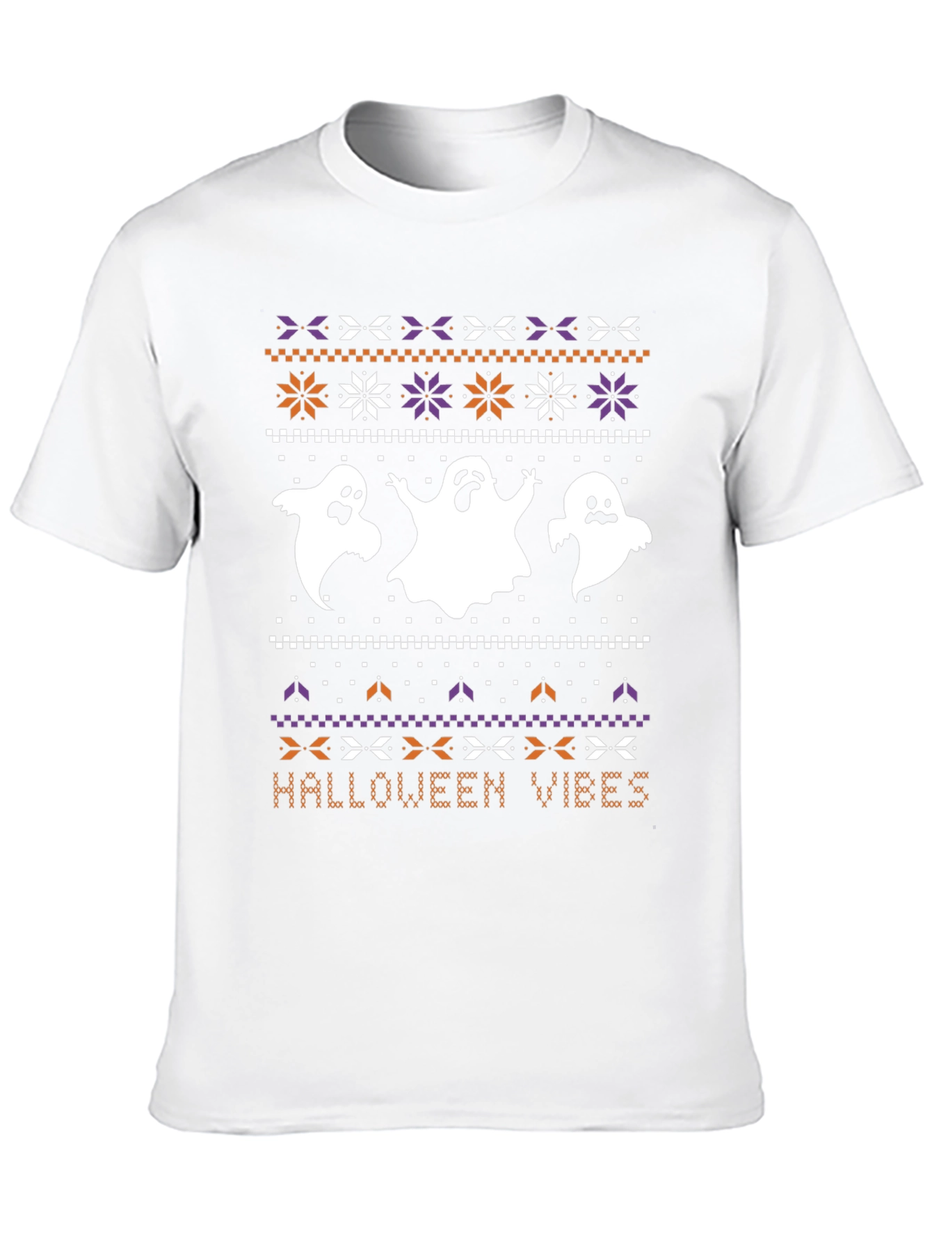 Halloween Vibes Ghost T-Shirt