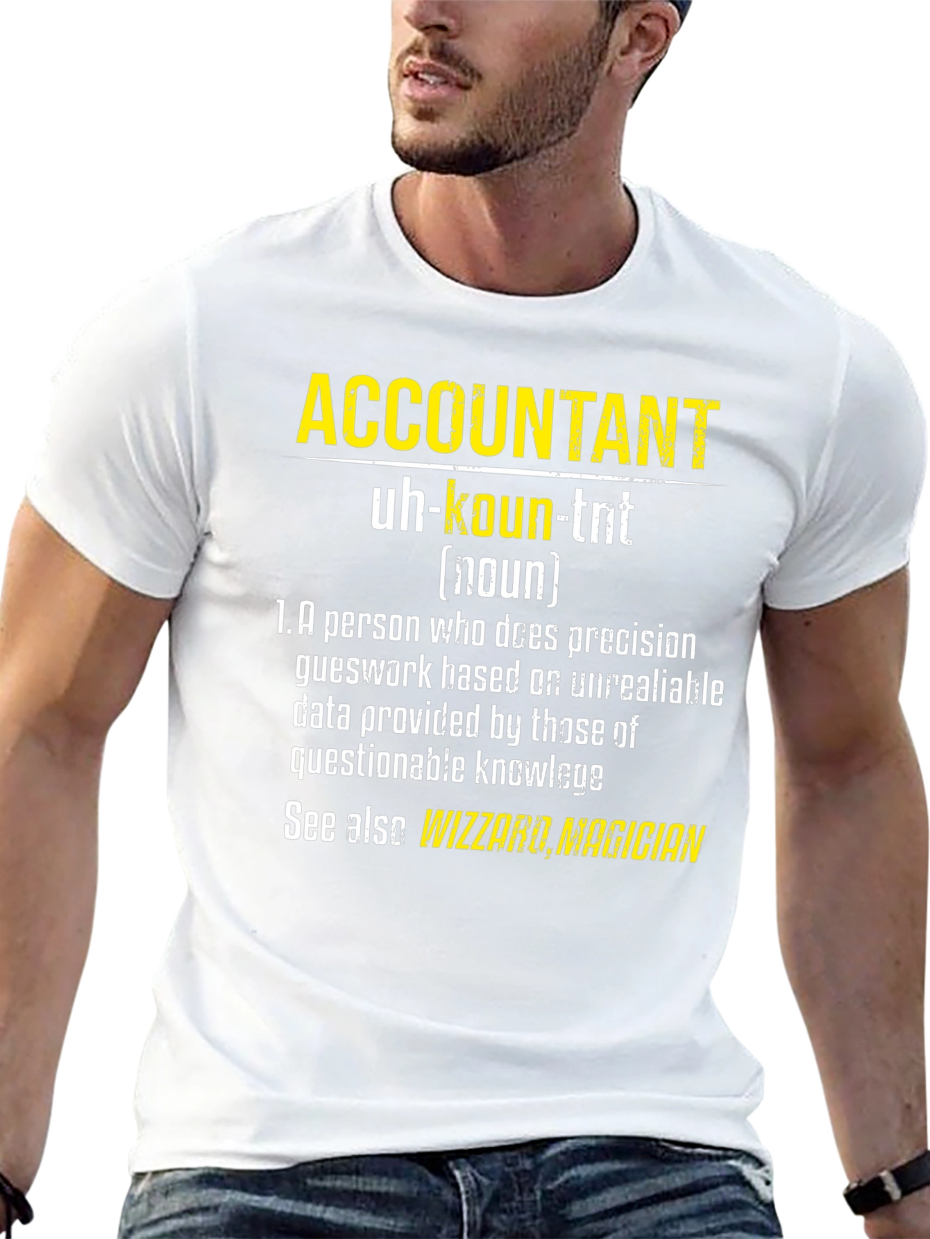 Accountant Definition Graphic Tee - Funny Accountant Gift