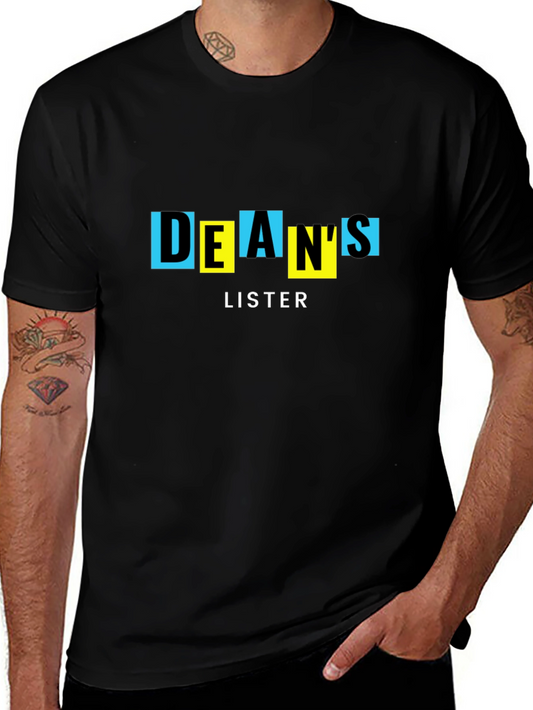 DEANS LISTER Graphic Tee - Cool Novelty T-Shirt